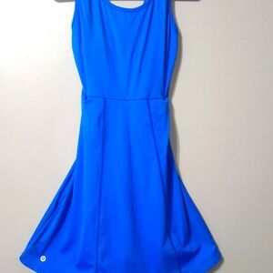 Lululemon royal blue tennis dress